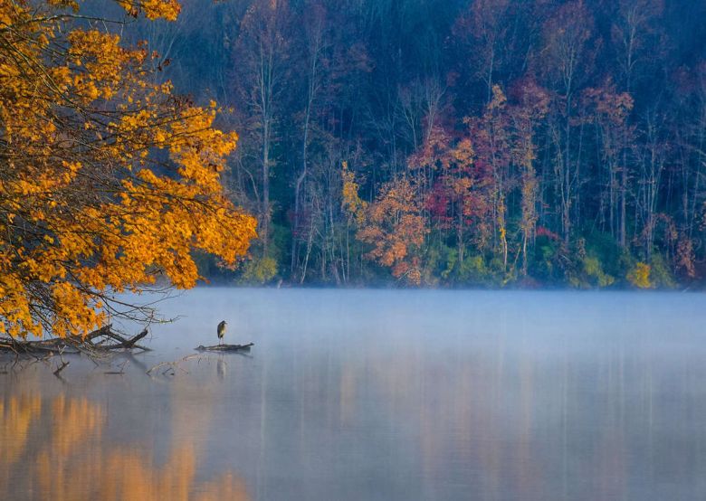 Parque Estatal Marsh Creek en Exton, Pensilvania