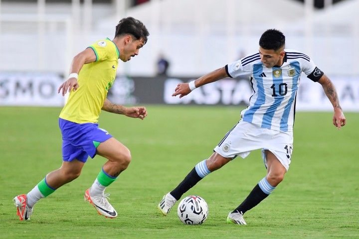 La Selección Sub 23 derrotó 1-0 a Brasil y se clasificó a los Juegos Olímpicos de París 2024