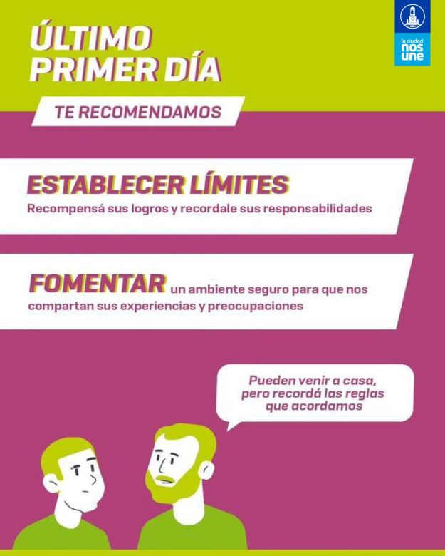 Último Primer Día de Clases: dictan una charla para abordar los desafíos de la adolescencia