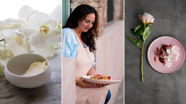 Trabajó en grandes capitales gastronómicas pero se quedó en una pequeña ciudad argentina: conocé a la chef que hace hablar a las flores