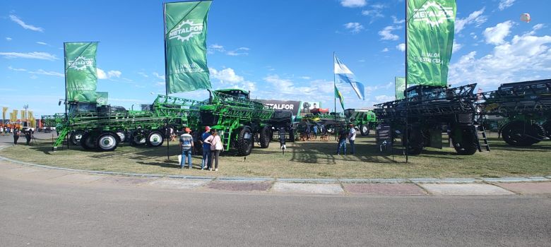 Metalfor deslumbró a Expoagro con la pulverizadora autónoma