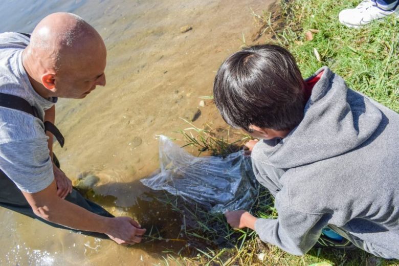 Ambiente coordina esfuerzos para restaurar poblaciones del dorado en el Río Ctalamochita