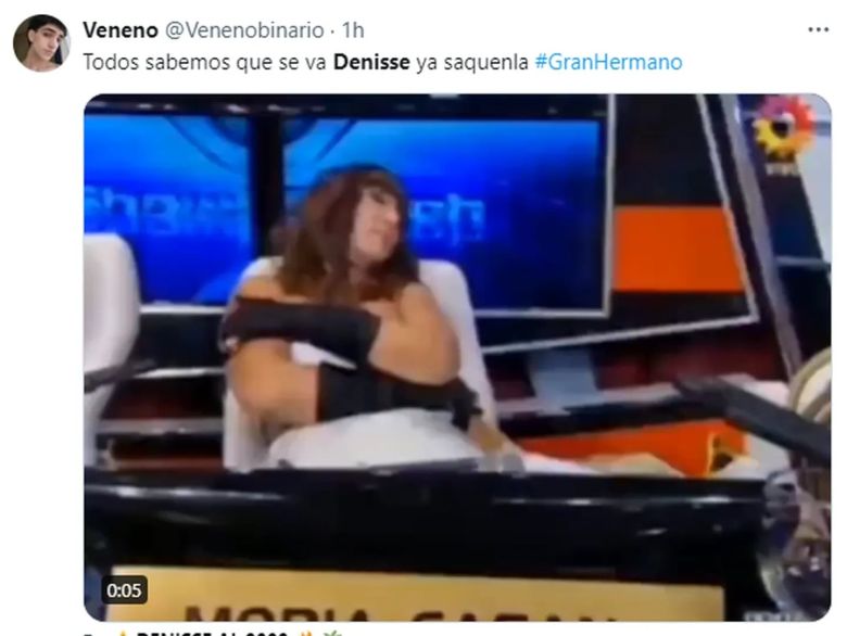 Denisse volvió a ser eliminada de “Gran Hermano” y estallaron los memes