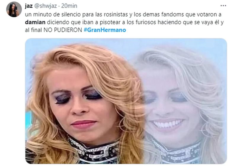 Denisse volvió a ser eliminada de “Gran Hermano” y estallaron los memes