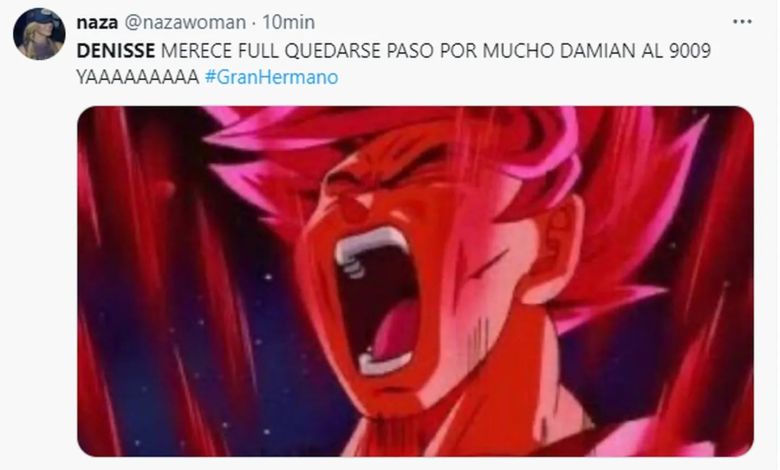 Denisse volvió a ser eliminada de “Gran Hermano” y estallaron los memes