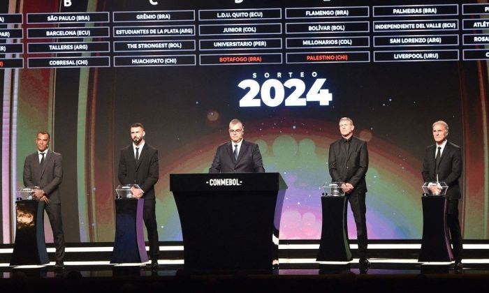 Sorteo de la Copa Libertadores y Sudamericana 2024