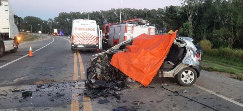 Un automovilista falleció en un choque frontal en Las Perdices