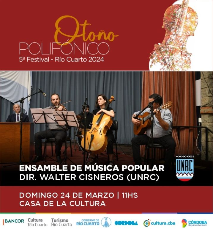 Grilla del último día del Festival Otoño Polifónico