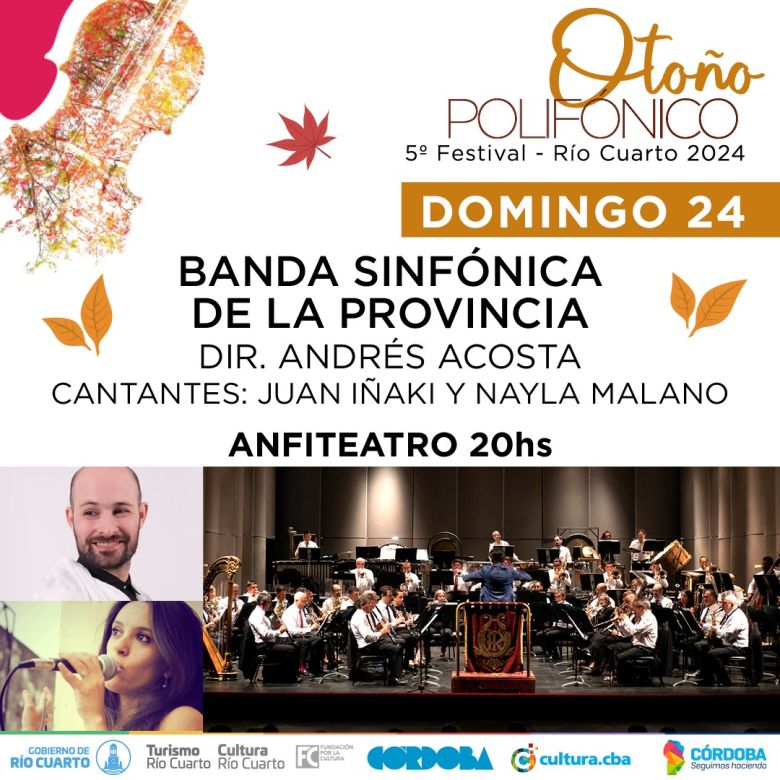 Grilla del último día del Festival Otoño Polifónico