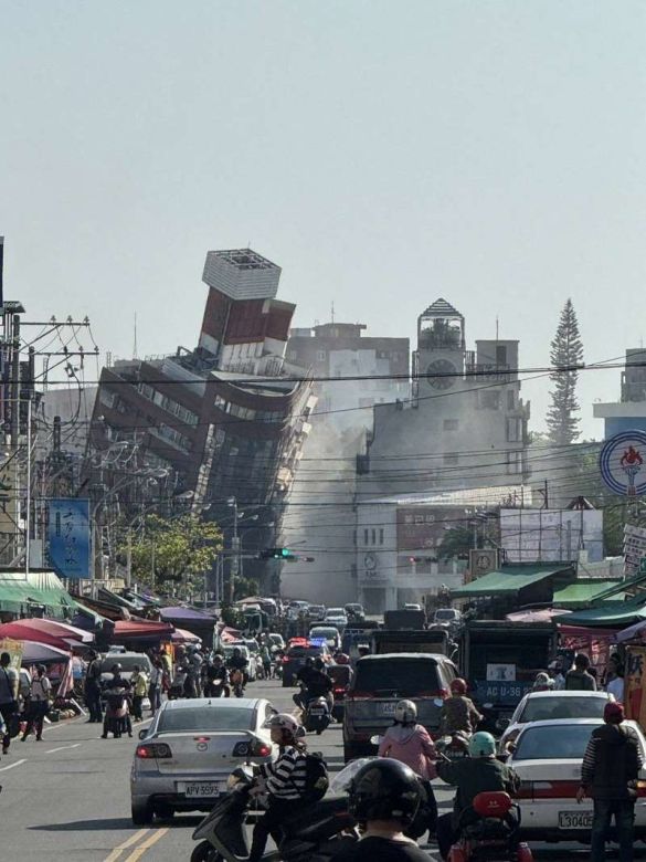 Taiwán sufre el terremoto más potente en los últimos 25 años