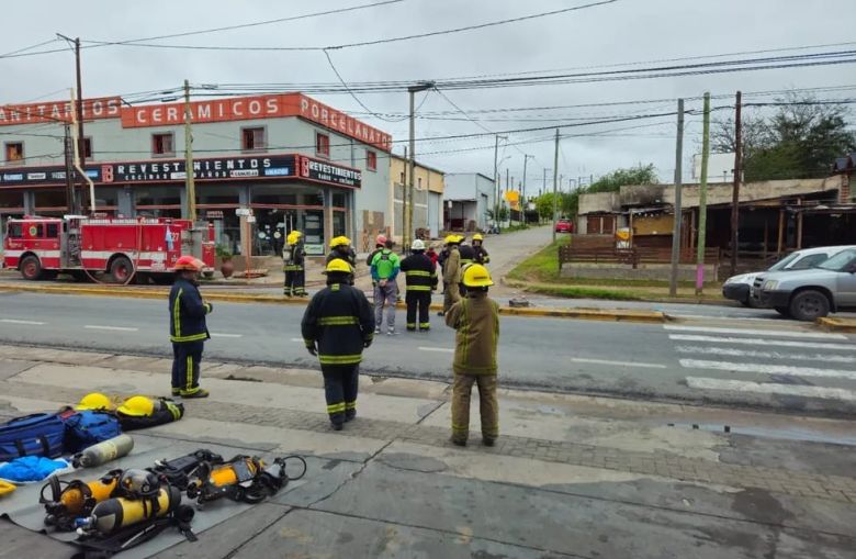 Un operario de Ecogas murió y hay 275 evacuados en Santa María de Punilla