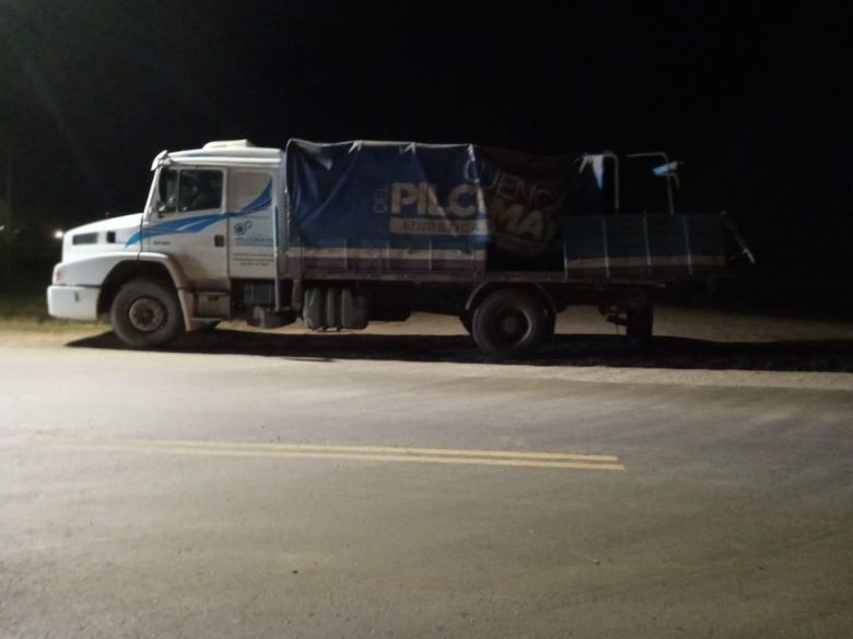 Una locomotora embistió un camión en el acceso Este a Buchardo