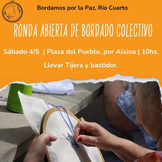 Ronda abierta de bordado colectivo 