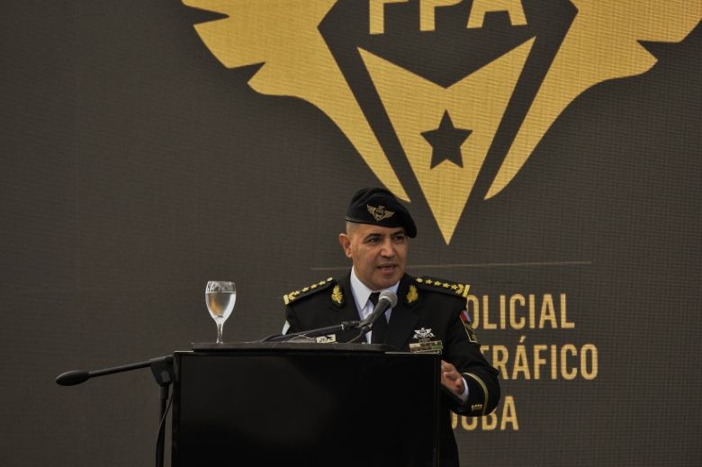 Se realizó el acto del noveno aniversario de la Fuerza Policial Antinarcotráfico 