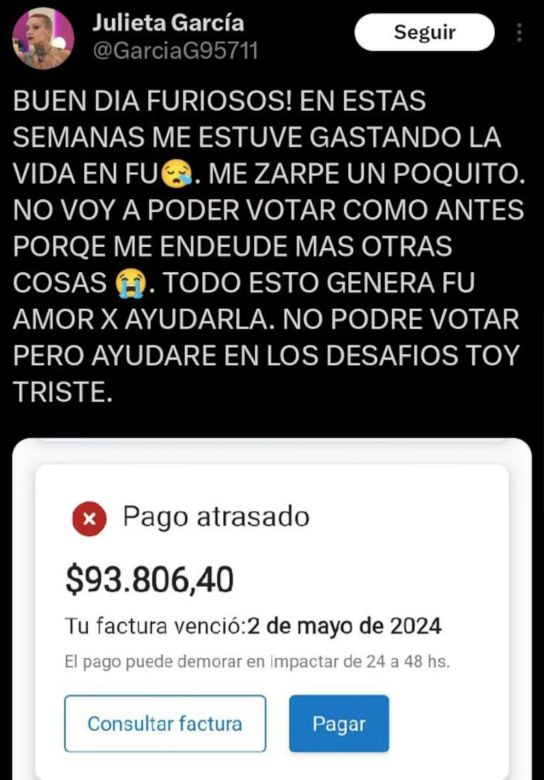 Una fanática de Furia se endeudó por votar en Gran Hermano y pidió ayuda: cuánto gastó en el teléfono