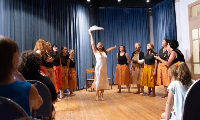 "Cantoras" un grupo vocal femenino con identidad propia.