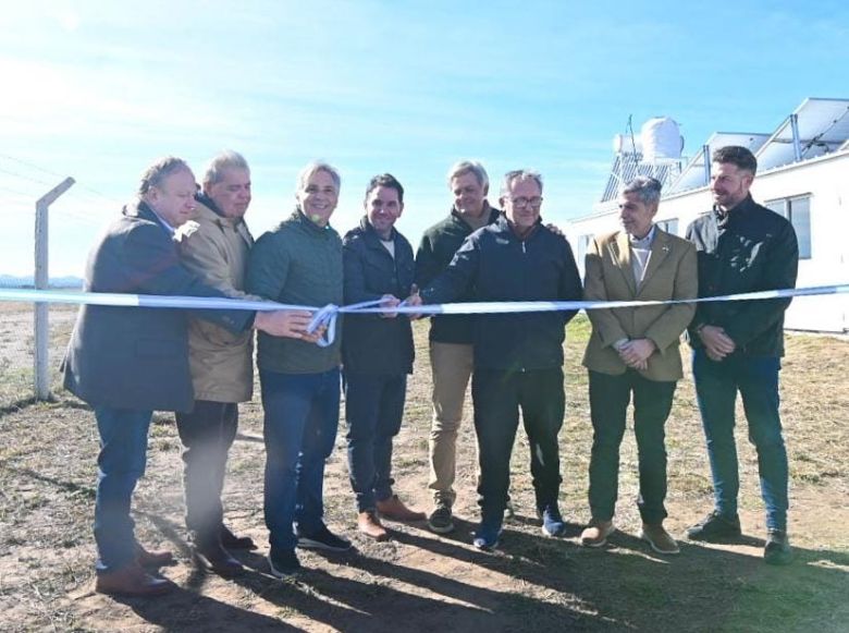 Inauguraron en Las Tapias una pista modelo con reserva de agua, alojamiento y wifi para aviones hidrantes