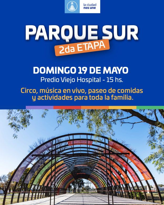 Se inaugura el Parque Sur con una gran fiesta familiar