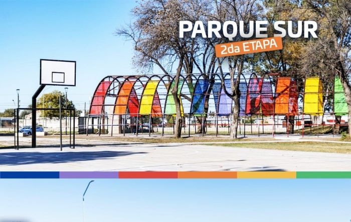 Se inaugura el Parque Sur con una gran fiesta familiar