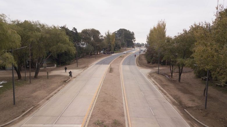 Río Cuarto: se habilitó totalmente la obra de duplicación de calzada de la Ruta Provincial 30