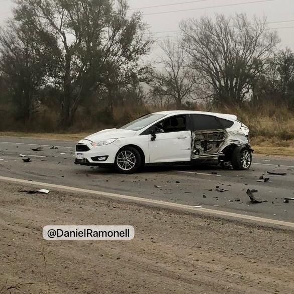 Grave siniestro vial en Ruta 8 y A005