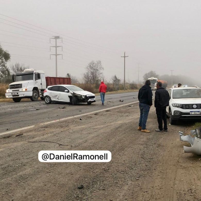 Grave siniestro vial en Ruta 8 y A005