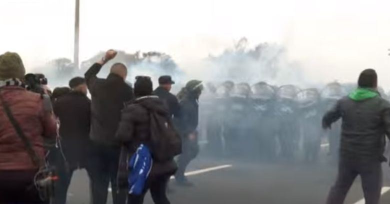 Gendarmería reprimió a manifestantes de ATE en Córdoba: 14 heridos