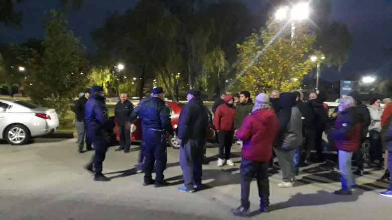 Los puentes Carretero, Filloy y Abella fueron cortados en su totalidad durante la mañana del lunes