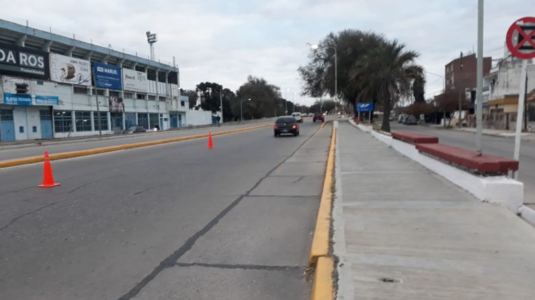 Los puentes Carretero, Filloy y Abella fueron cortados en su totalidad durante la mañana del lunes