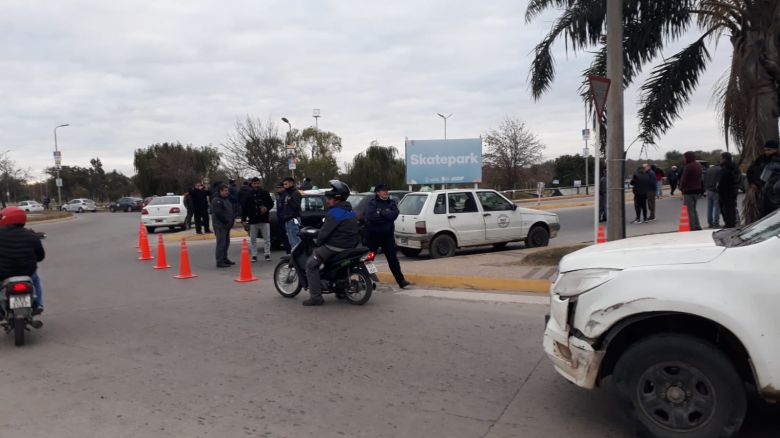 Los puentes Carretero, Filloy y Abella fueron cortados en su totalidad durante la mañana del lunes