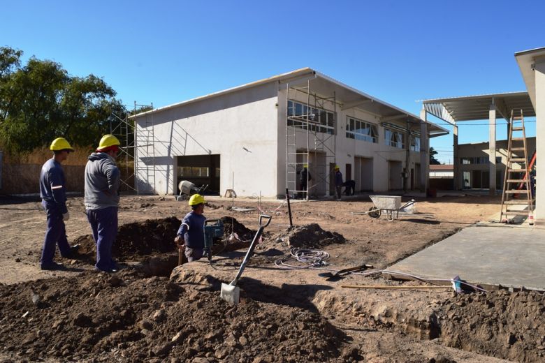 Avanza la obra de la Escuela Secundaria de Oficios de Río Cuarto