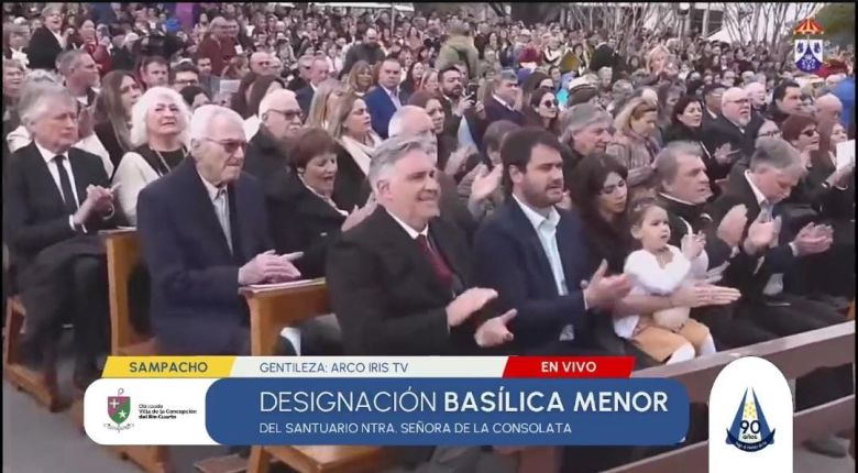 El Santuario Virgen de La Consolata se designó Basílica Menor