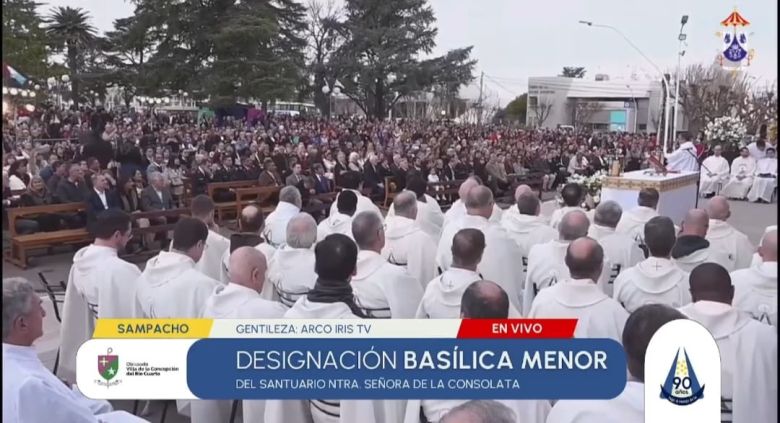 El Santuario Virgen de La Consolata se designó Basílica Menor