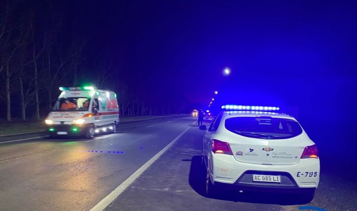 Un joven falleció en un siniestro vial en la Ruta 158