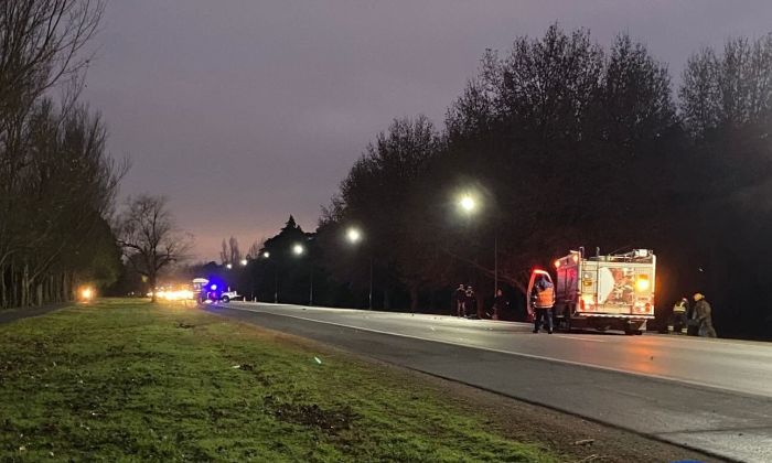 Un joven falleció en un siniestro vial en la Ruta 158