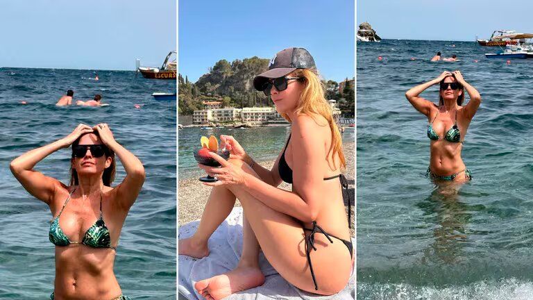 La paradisíaca escapada de Isabel Macedo al Mar Jónico: “Taormina, ti amo”