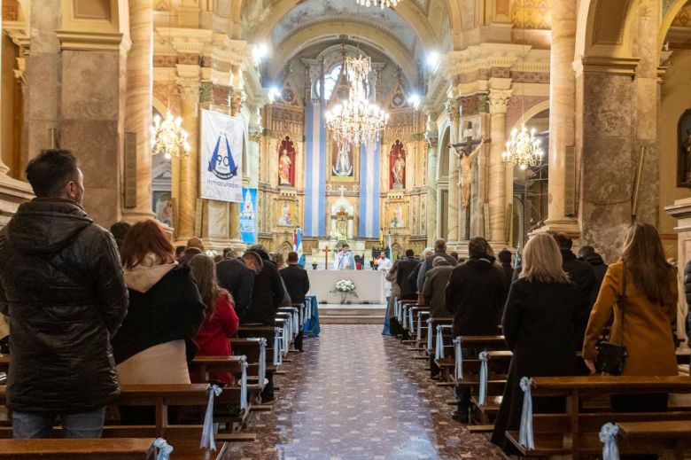 El Padre Reineri llamó al diálogo en el Tedeum 