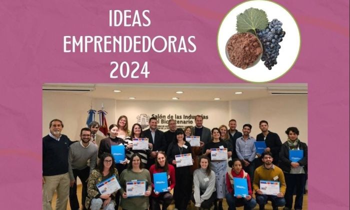 La harina de uva de Colonia Caroya otro de los emprendimientos ganadores del certamen provincial Ideas Emprendedoras