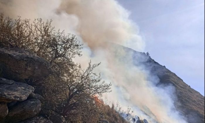 Tres detenidos por el incendio en el Champaquí 