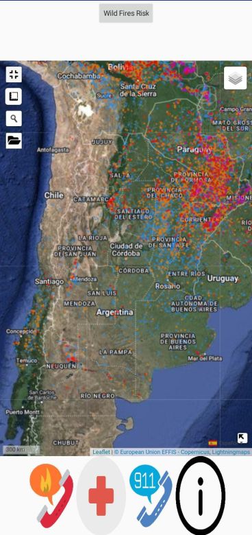 Jóvenes Cordobesas crearon una app que detecta incendios forestales