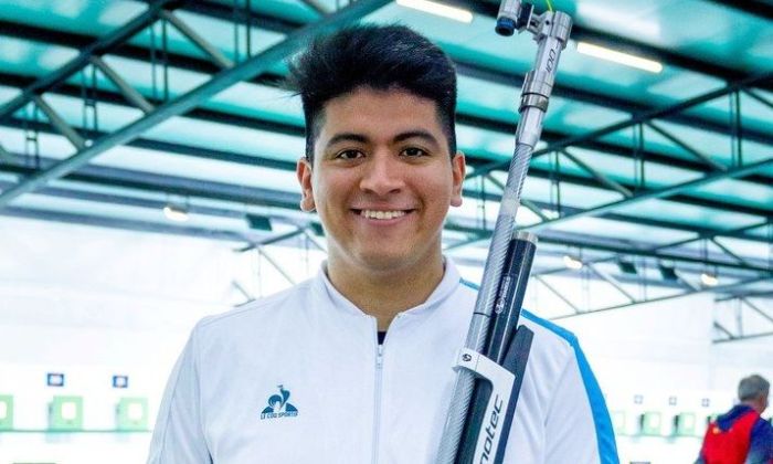 Julián Gutiérrez, octavo en la final de tiro 10 metros en rifle de aire