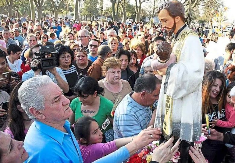 San Cayetano: el  7 de agosto la parroquia recibirá a los peregrinos y será declarada Santuario