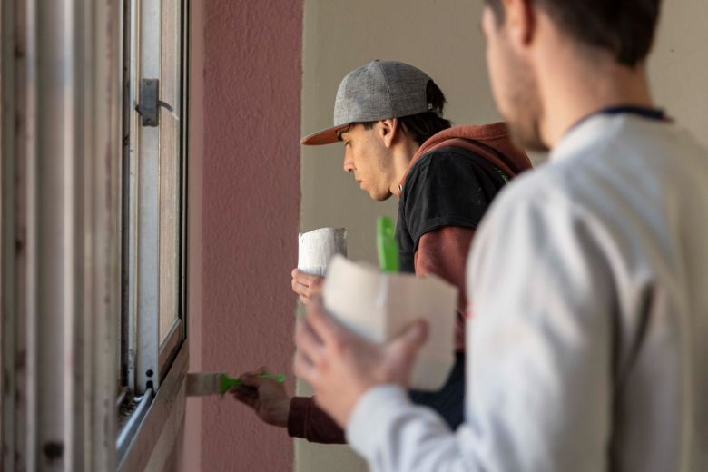 Jóvenes de la ciudad se reunieron en una actividad solidaria en La Casa del Sol