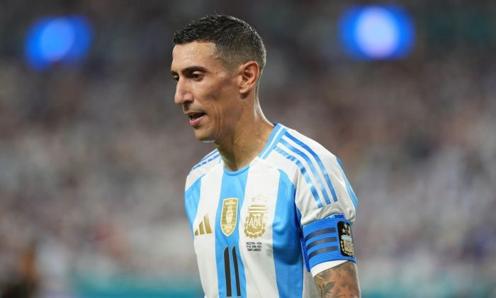 Di María se lesionó y aunque no jugará, tratará de asistir al homenaje 