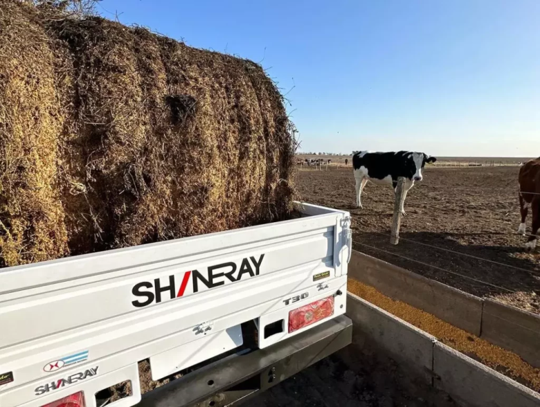 Cómo funciona el único camión de uso agropecuario que carga hasta dos mil quinientos kilogramos