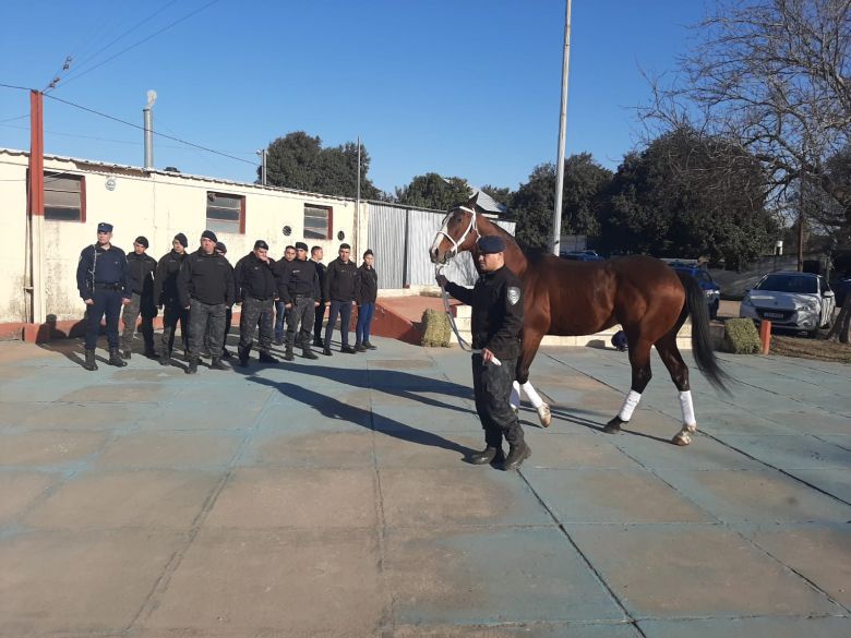 Se celebro el aniversario 18° de la creación de la sección caballería Río Cuarto