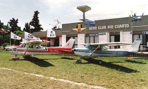  Inseguridad en el Aero Club,  robaron cables  y  destruyeron las balizas de la pista de aterrizaje