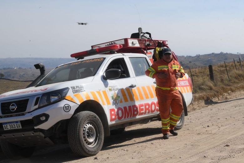 Incendio en El Durazno: Ya no hay riesgo de interfase