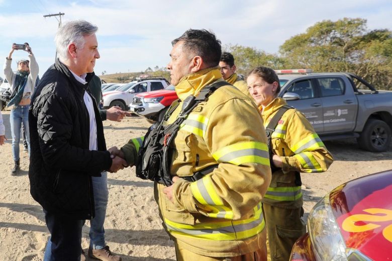 La Provincia declaró el estado de desastre a las zonas afectadas por los incendios