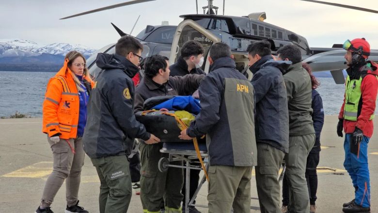 Rescataron con vida al cordobés desaparecido tras una avalancha